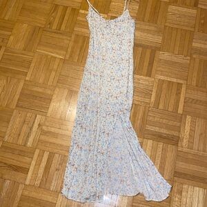 L*SPACE strappy midi floral dress
